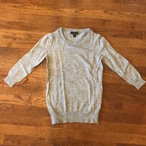 Gray jcrew tipi sweater xs